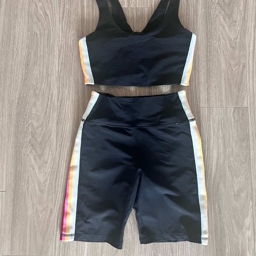 Spiritual Gangster biker short set